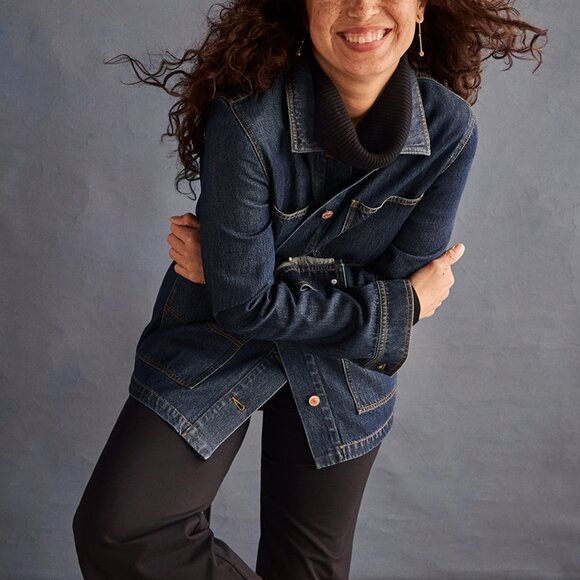 CABI Denim Barn Jacket - Picture 2 of 4